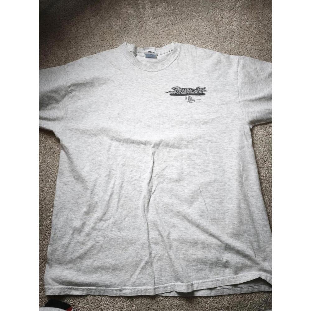 Vintage Harley Davidson Shirt Mens XL Sturgis 2004 Y2K USA Skull Gray